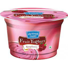 Mother Dairy Fruit Yoghurt Raspberry 100gm (pc)